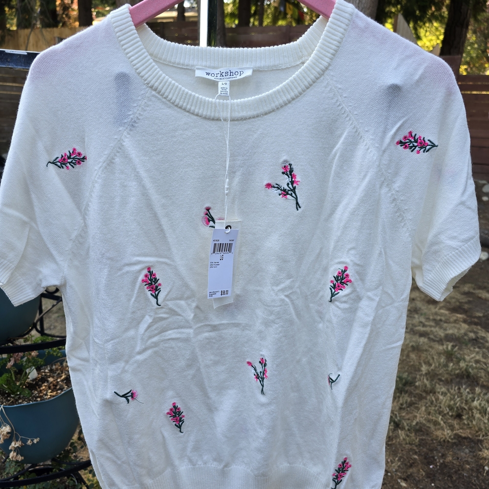 Workshop Republic Clothing Ivory Sweater